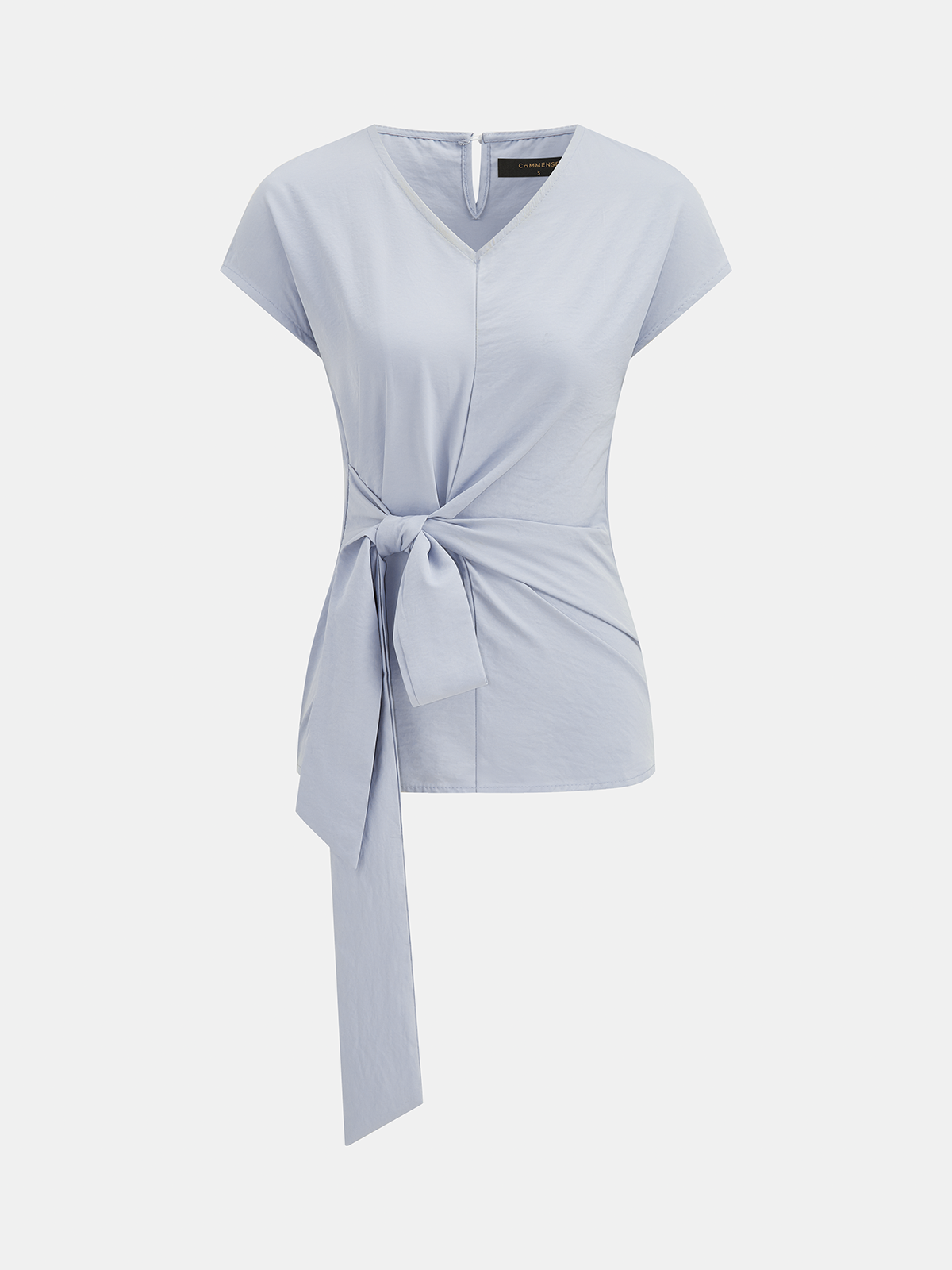 Tie-Waist Top & Wide-Leg Pants Set