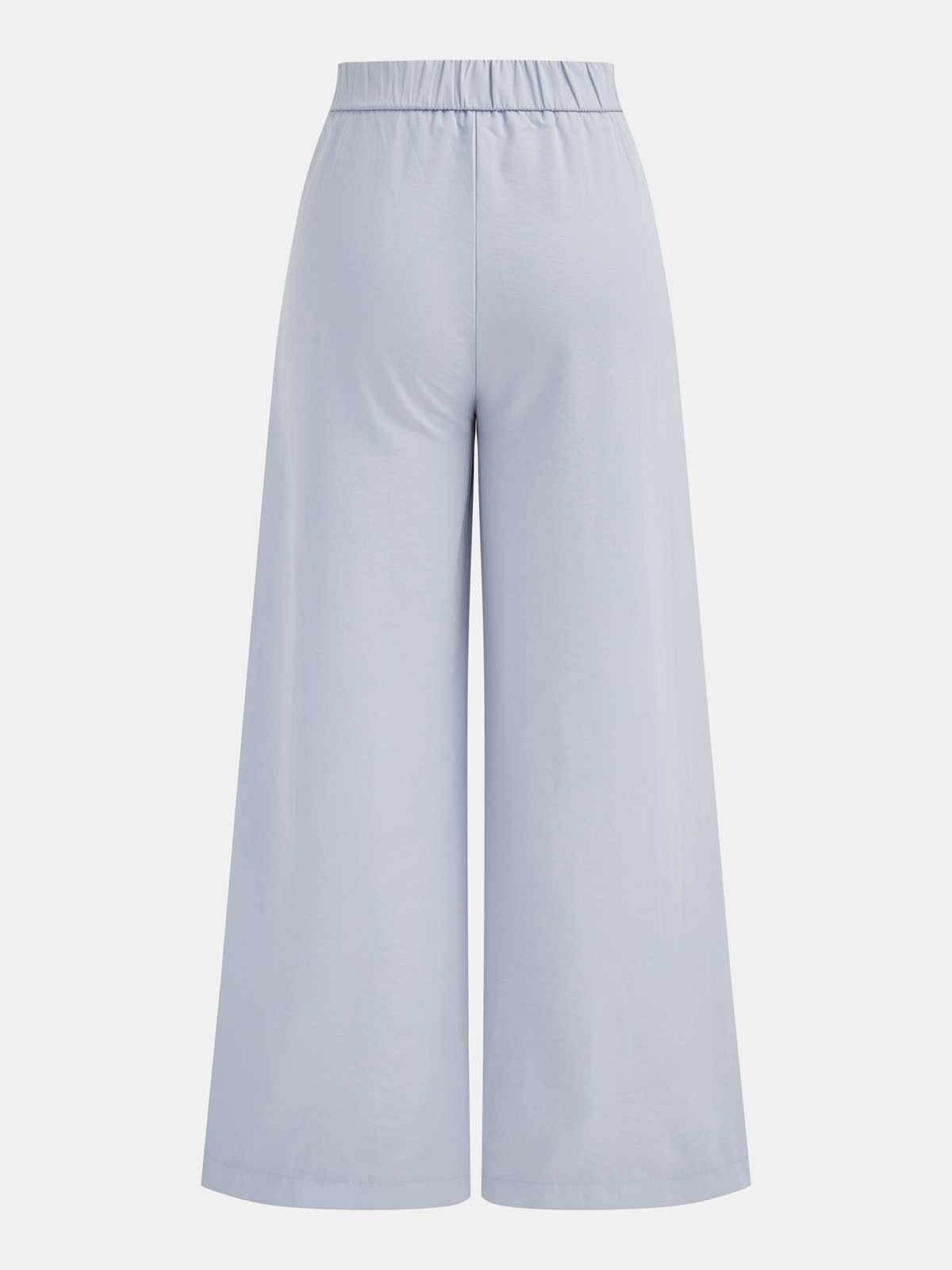 Tie-Waist Top & Wide-Leg Pants Set