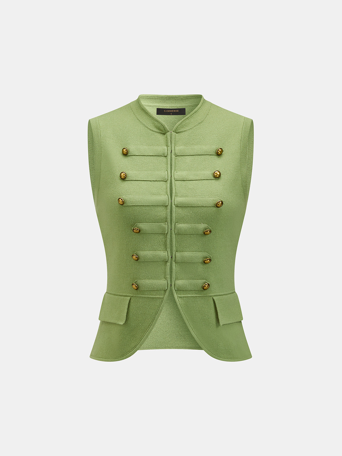 Napoleon Metal Detail Knit Vest