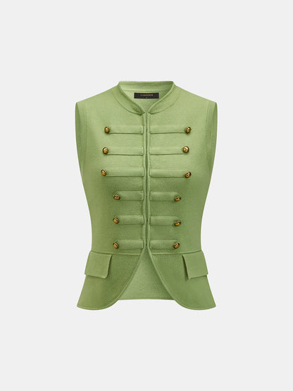 Napoleon Metal Detail Knit Vest
