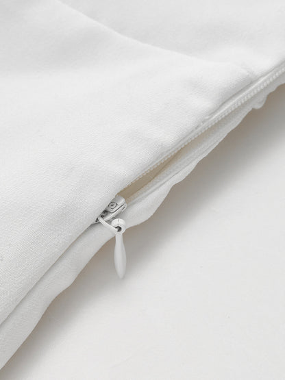 Cross Halter Split Hem Blouse
