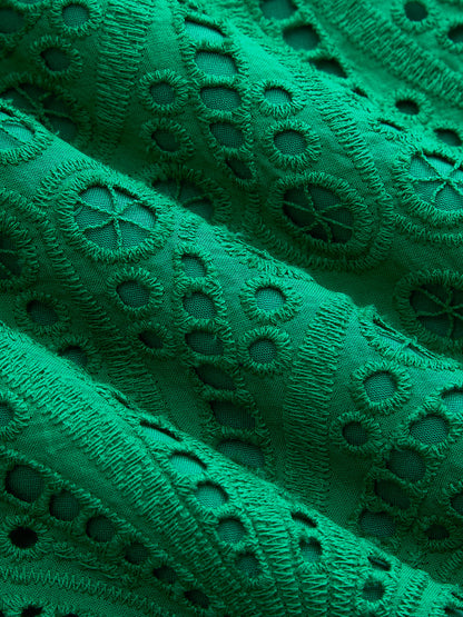 Hollow Lace Two Piece Skirt Set