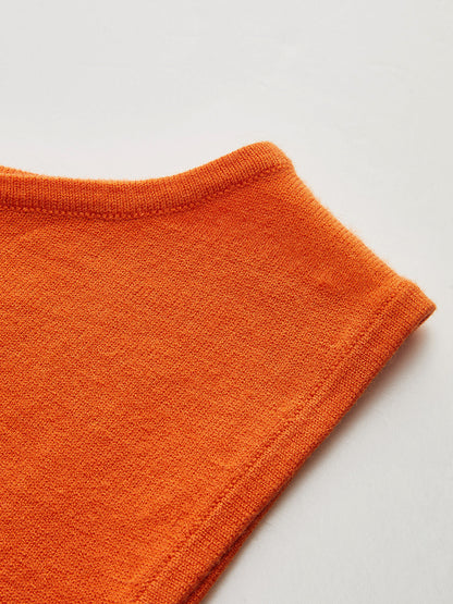 Tie Waist Sleeveless Knit Top