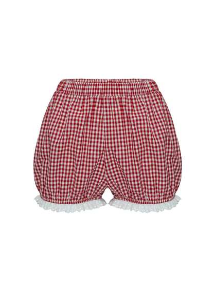 Bruncheon Shorts Red/White