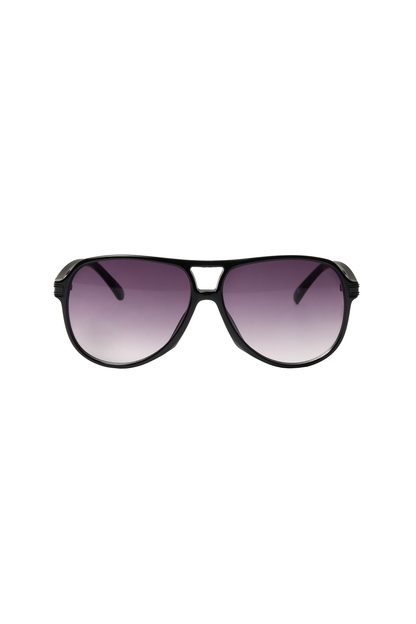 Black Aviator Style Sunglasses