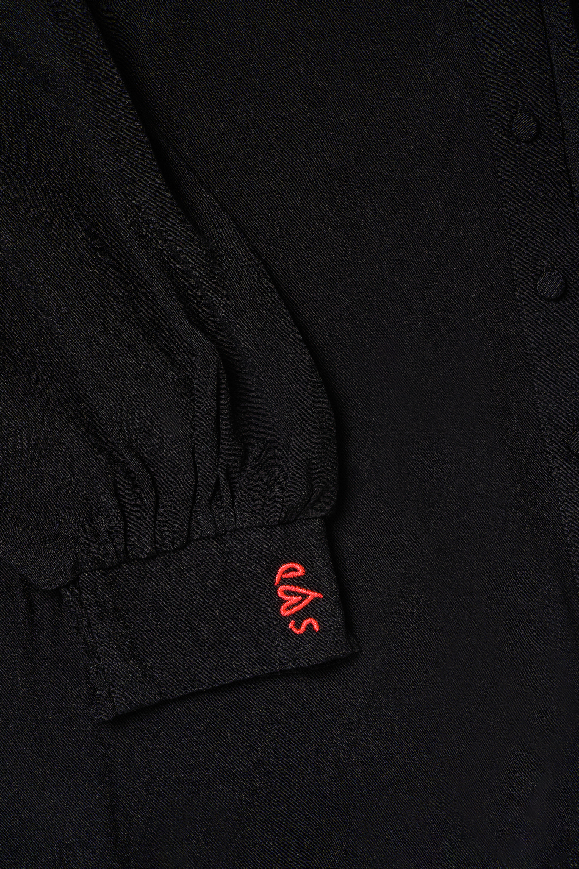 Black Collared Blouse