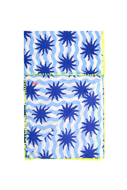 Blue Sunstar Charity Super Scarf