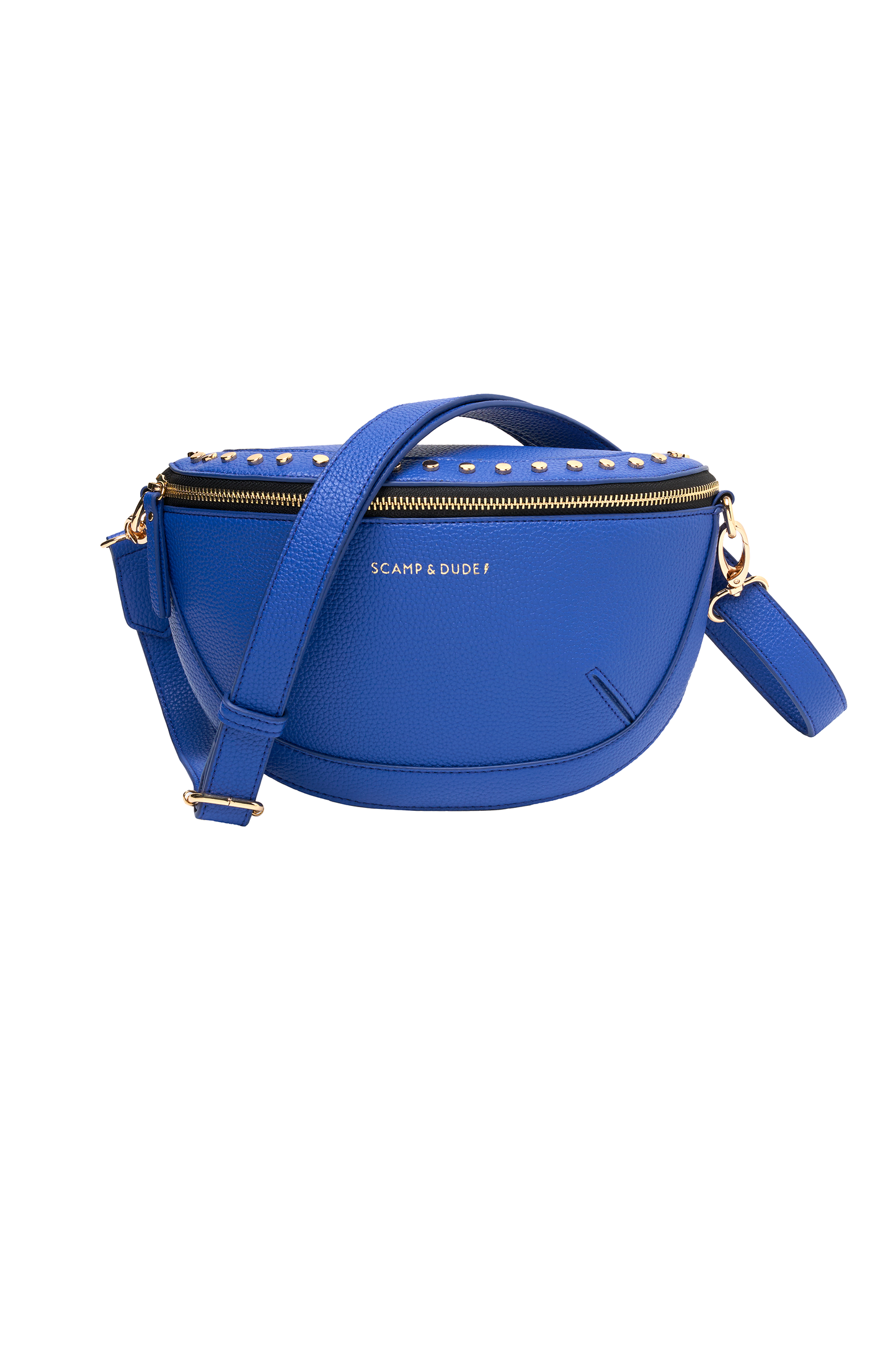 Blue Studded Bum Bag