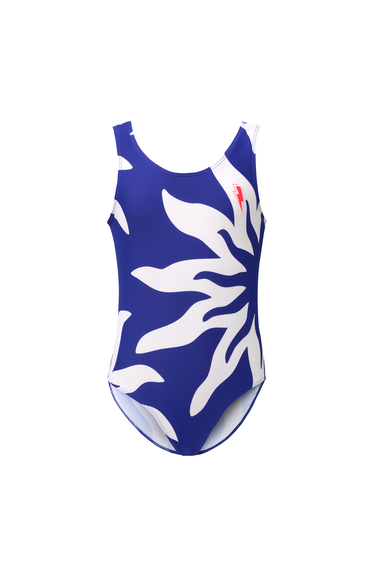 Kids Blue Sunstar and Stripe Swimsuit
