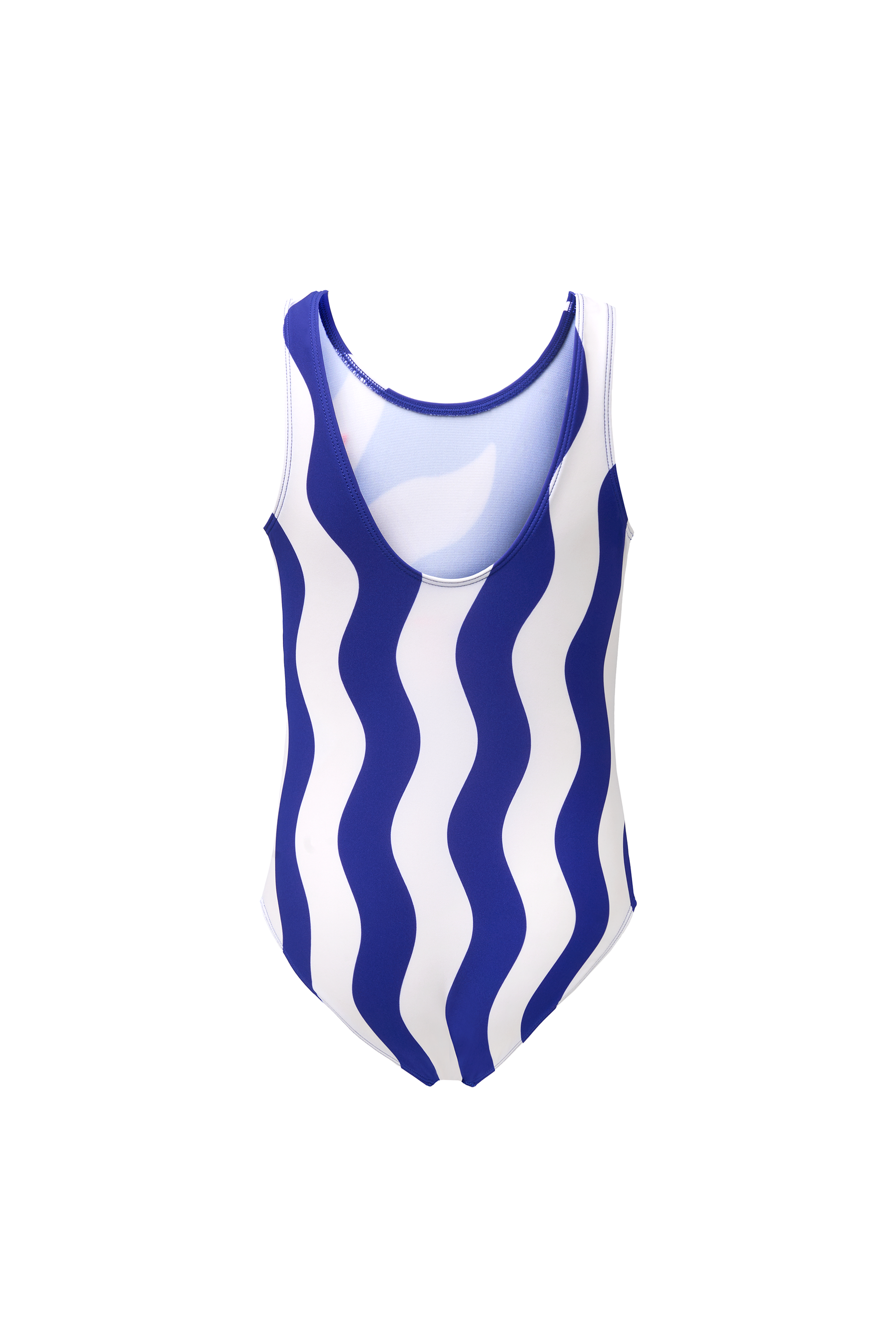 Kids Blue Sunstar and Stripe Swimsuit
