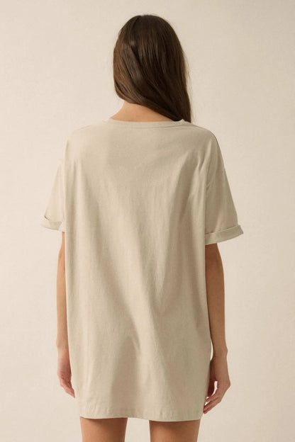 Cowgirl Summertime Love Oversize Graphic Tee