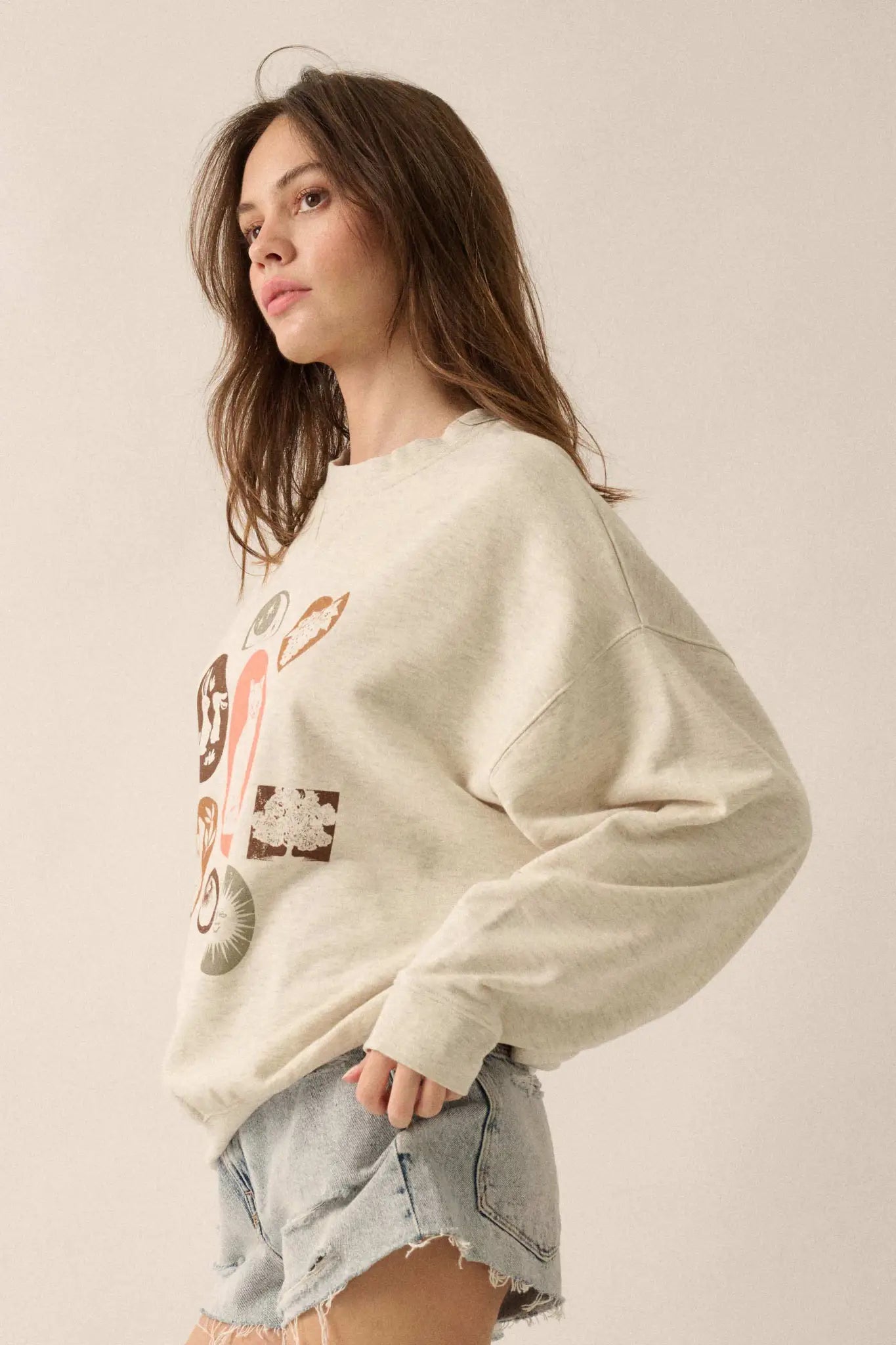 Favorite Things Vintage-Print Graphic Sweatshirt