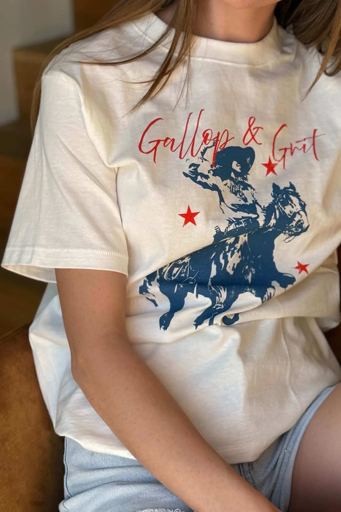 Gallop & Grit Western Cowgirl Graphic Tee