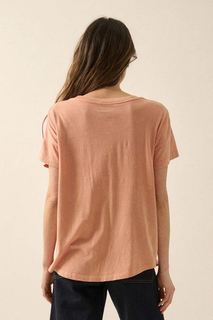 Love Birds Vintage-Print Graphic Tee
