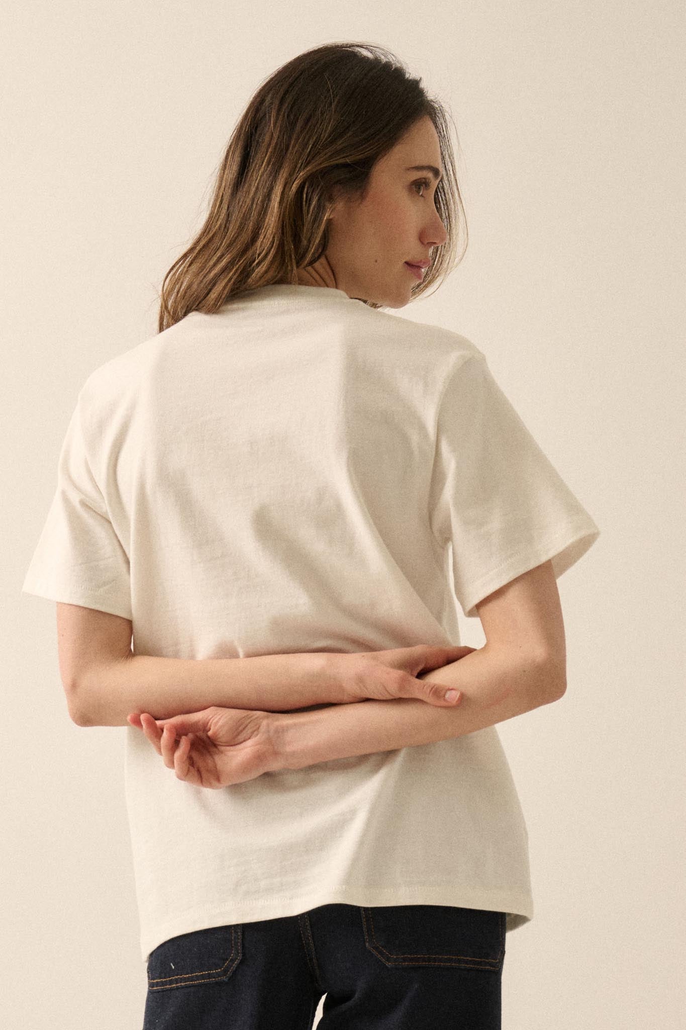 California Dreamers Vintage-Print Graphic Tee