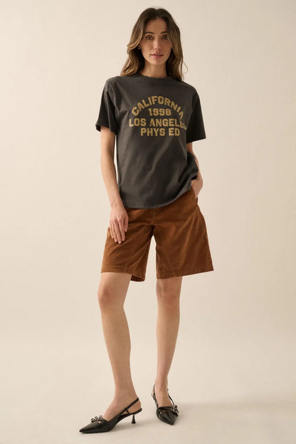 1998 Los Angeles Phys Ed Vintage-Print Graphic Tee