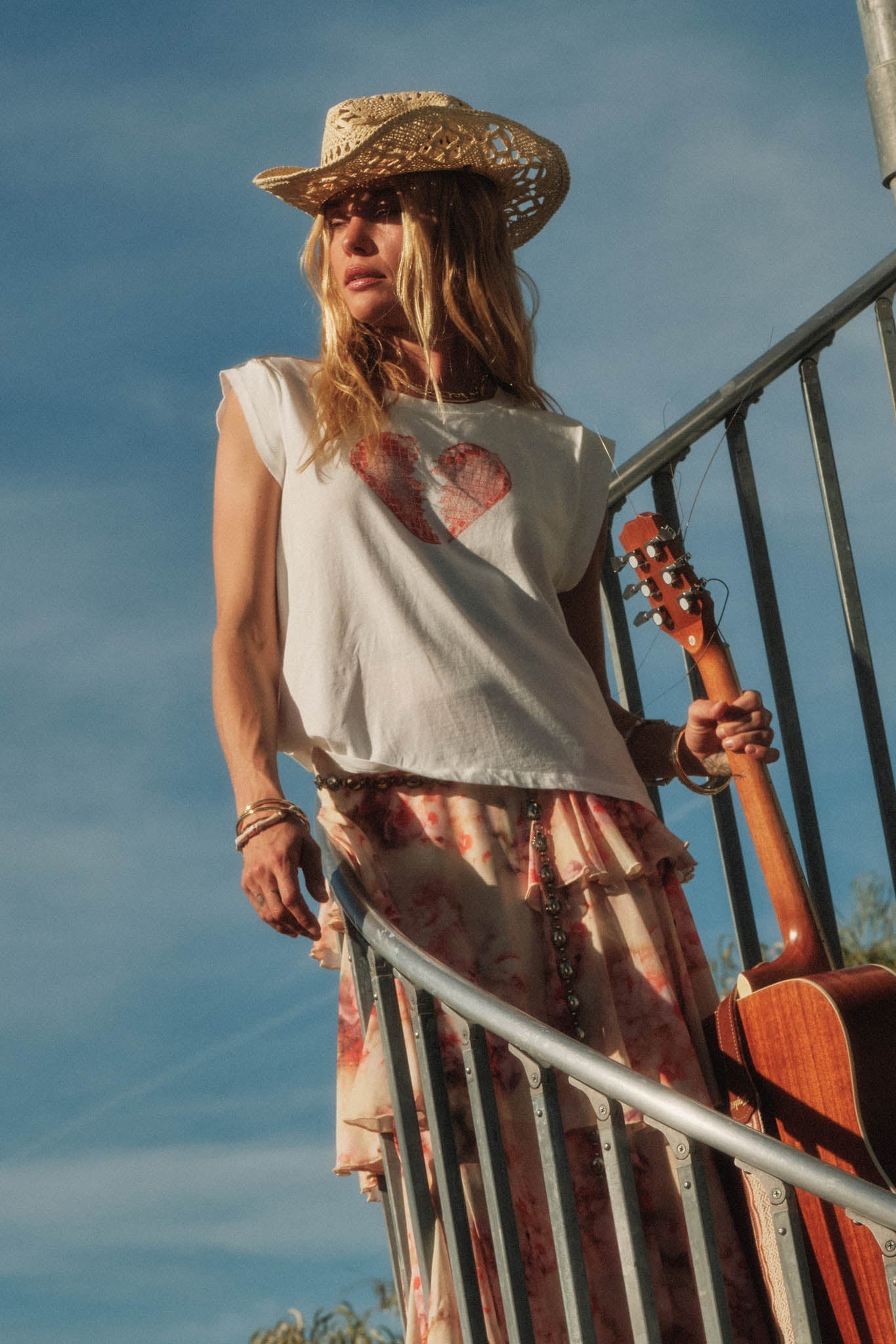 Heartbreak Disco Vintage Sleeveless Graphic Tee