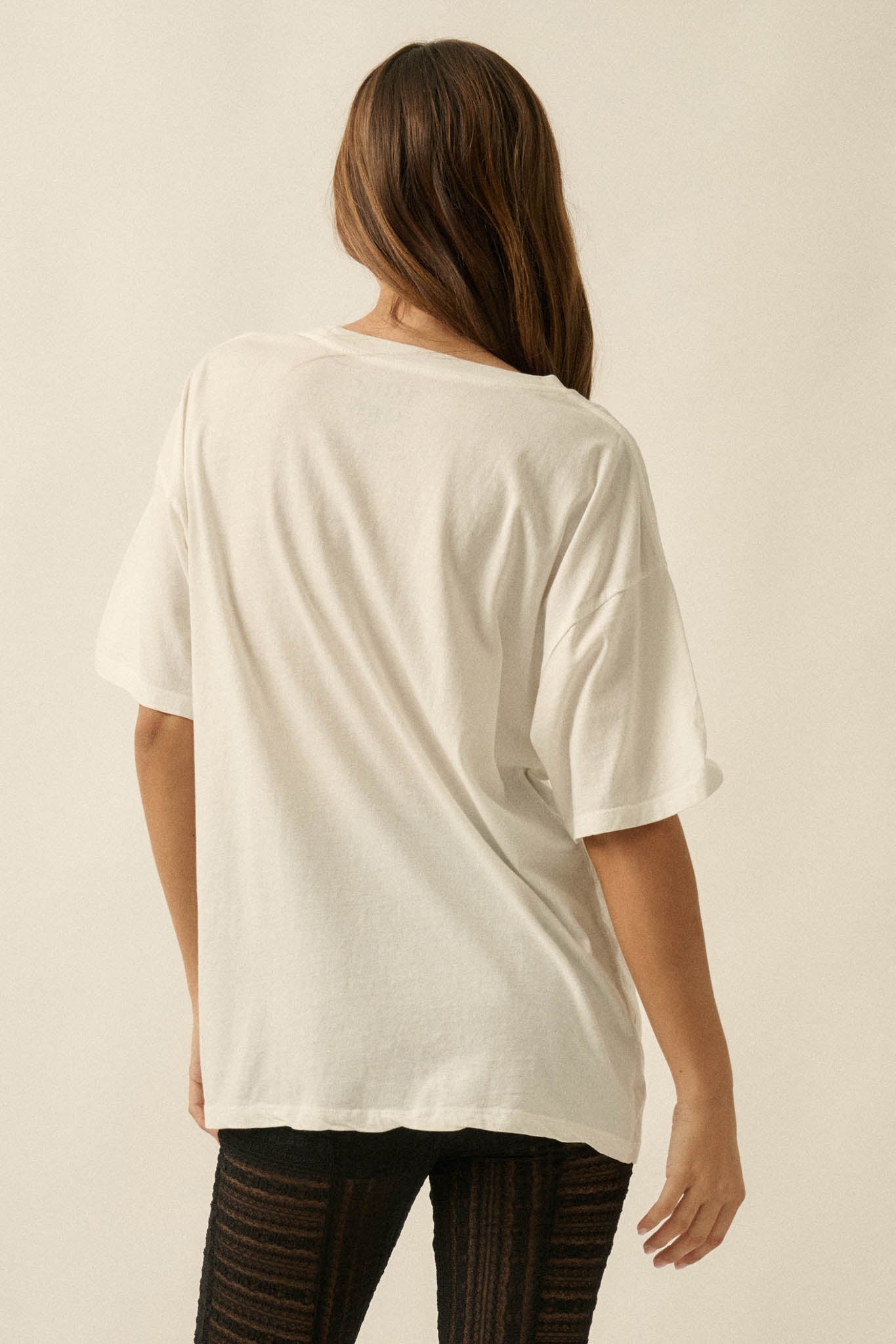 Chill Cheetah Oversize Vintage Graphic Tee