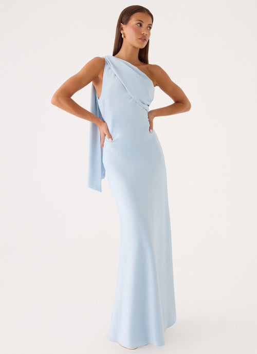 Elena Maxi Dress - Blue