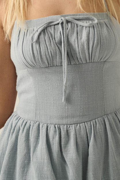Love Freely Tiered Cotton Gauze and Lace Maxi Dress