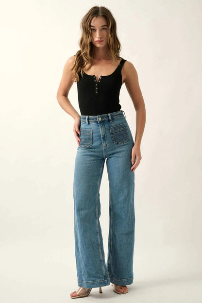 Shaper Fit Scoopneck Rib-Knit Tank Bodysuit