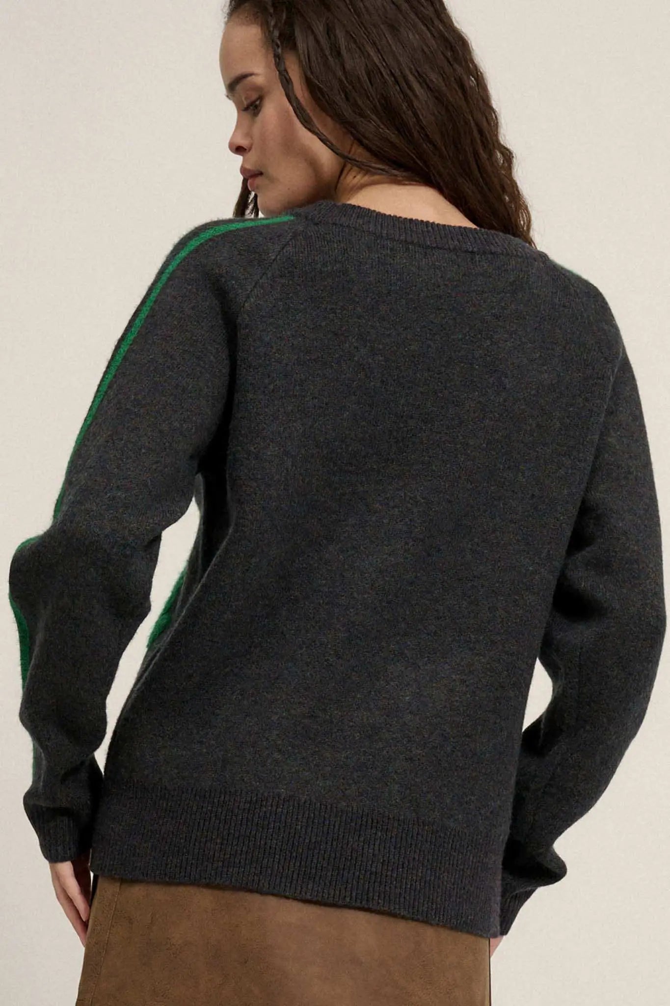 LA Girly Graphic Knit Sweater