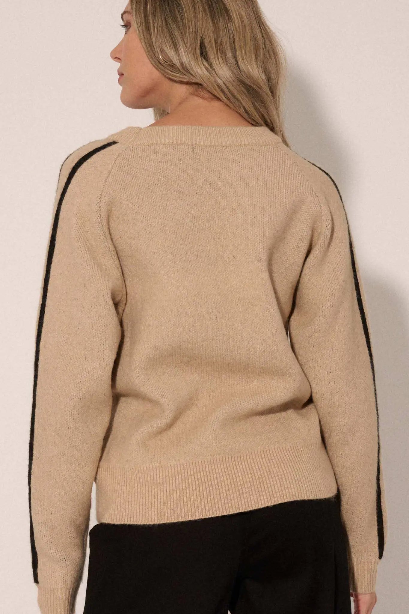 LA Girly Graphic Knit Sweater