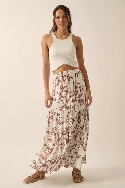 Shaper Fit Cropped Rib-Knit Curved Hem Tank Top