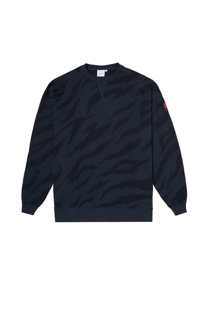 Men's Navy with Black Tiger Sweatshirt