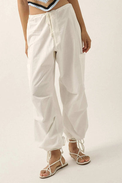 Leaps and Bounds Cargo Parachute Pants