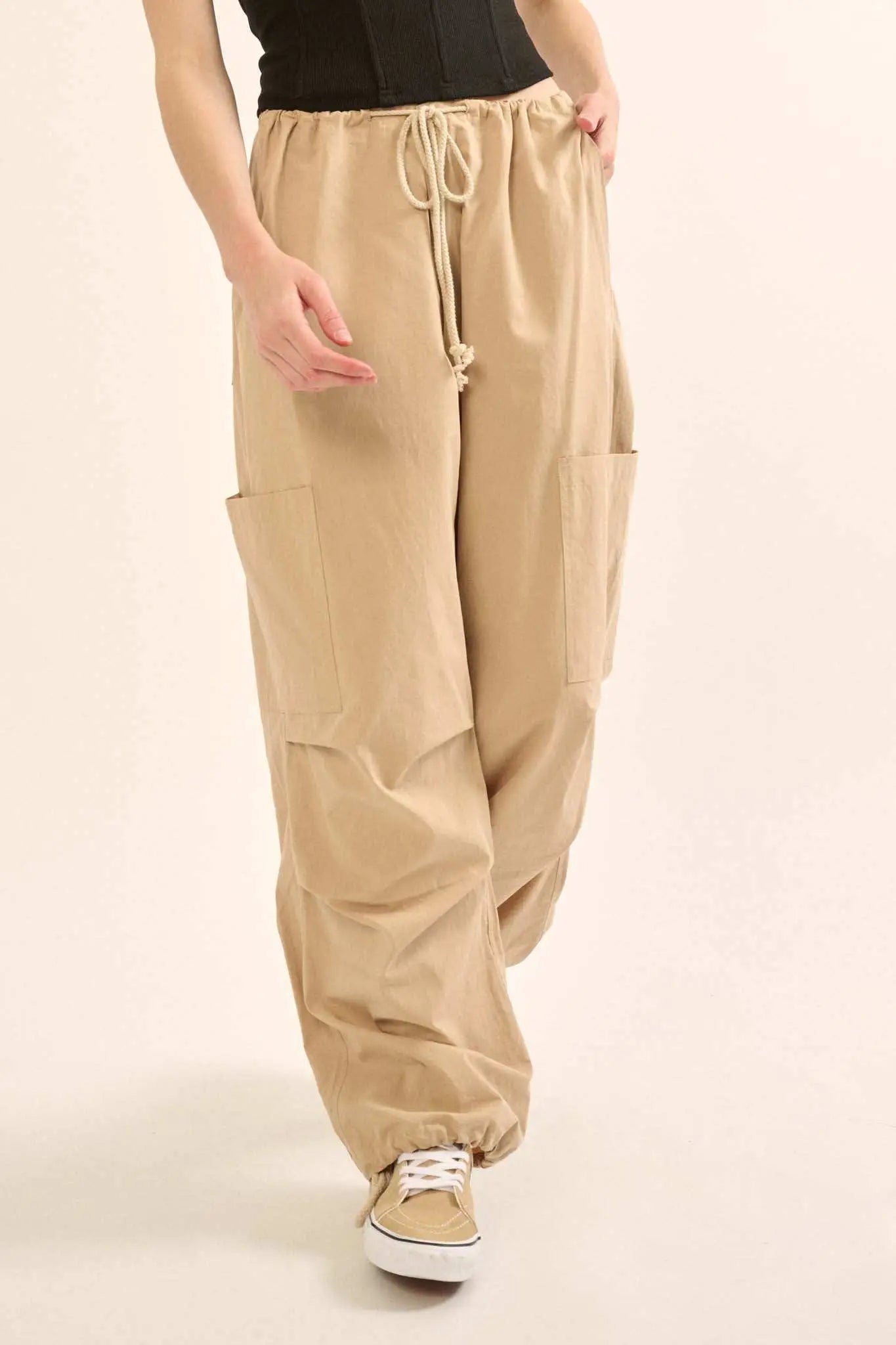 Leaps and Bounds Cargo Parachute Pants