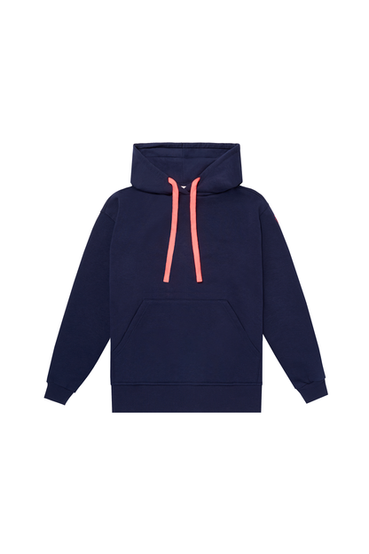 Navy Embroidered Logo Ultimate Hoodie
