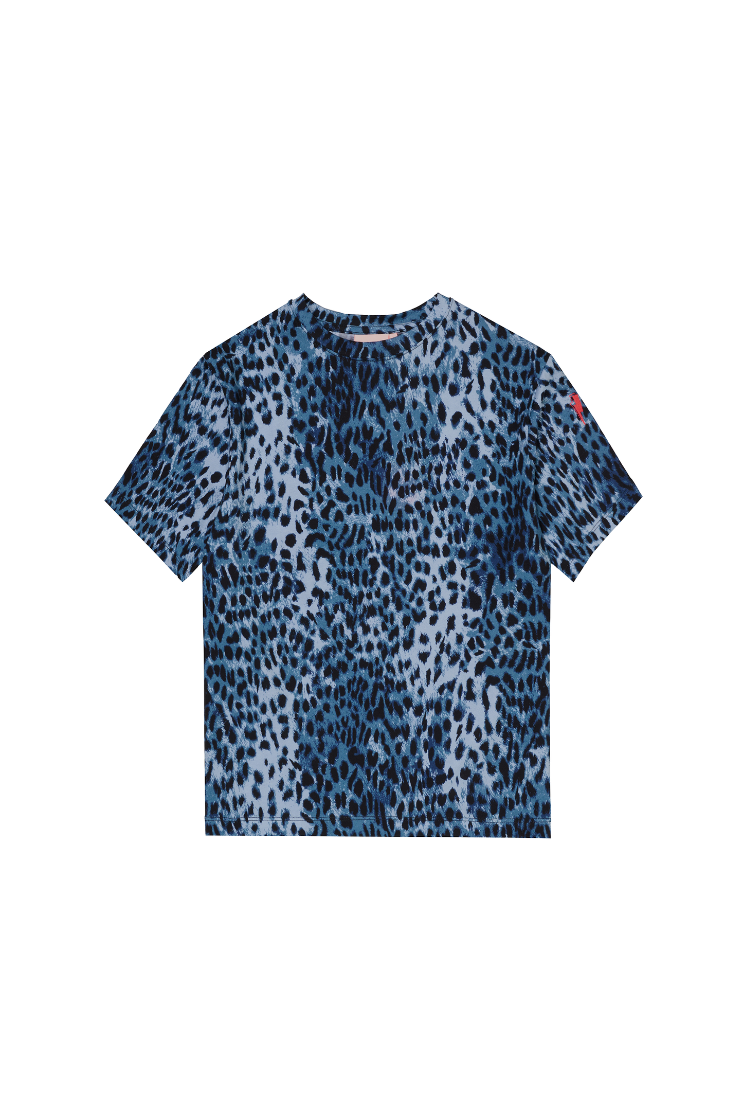 Navy with Black Cheetah T-Shirt