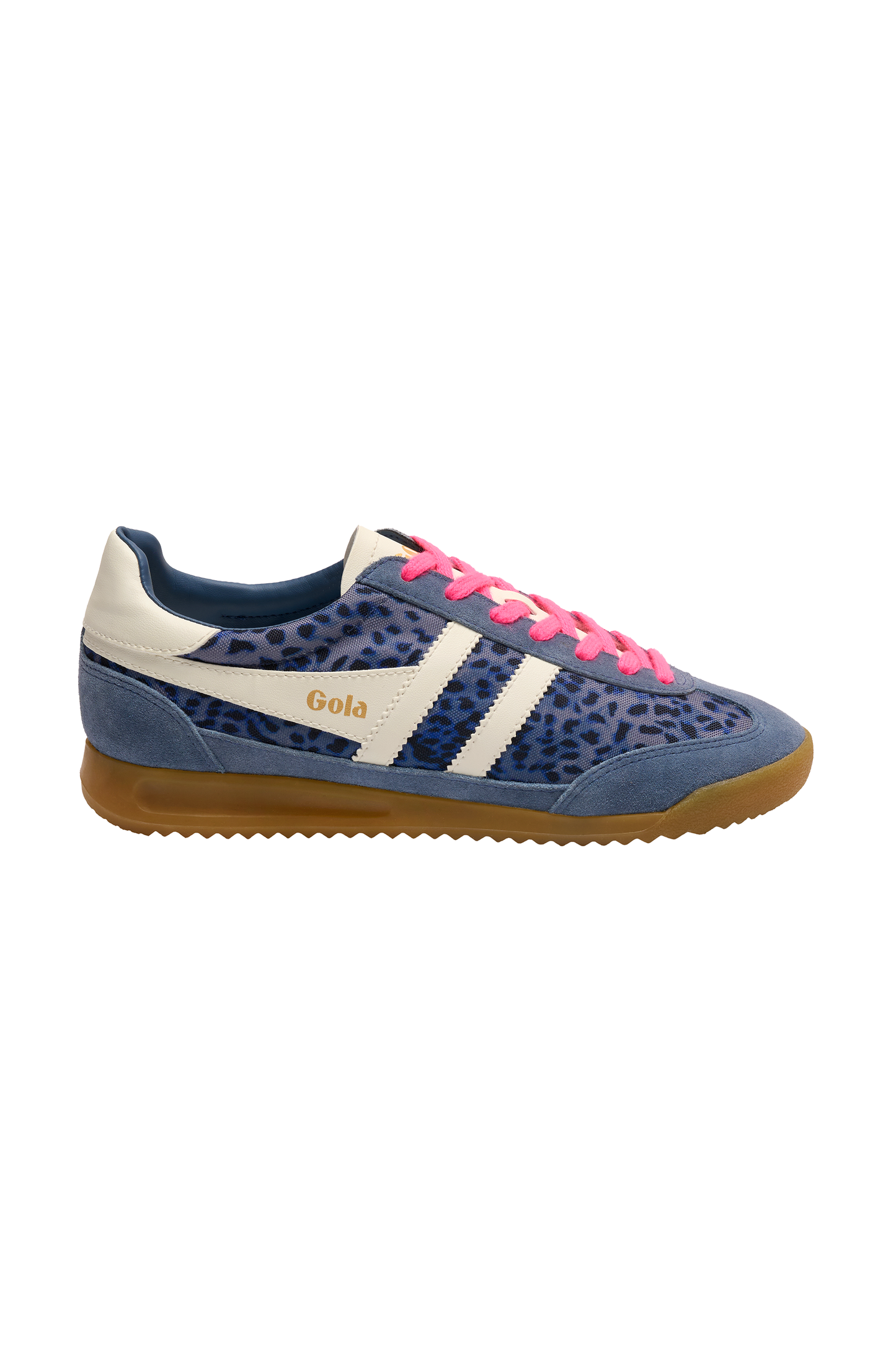 Gola for Scamp & Dude Navy Cheetah Tornado Trainers