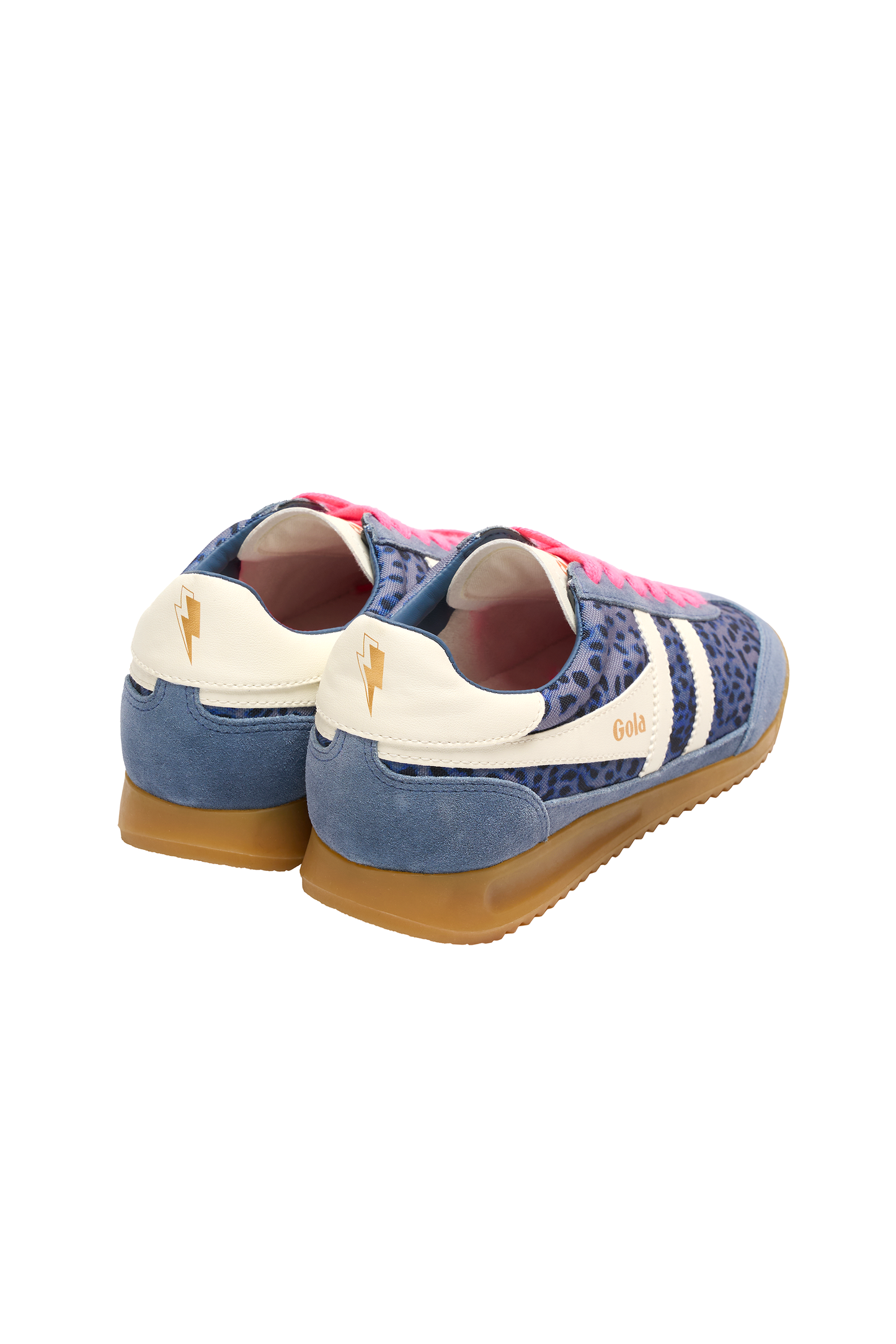Gola for Scamp & Dude Navy Cheetah Tornado Trainers