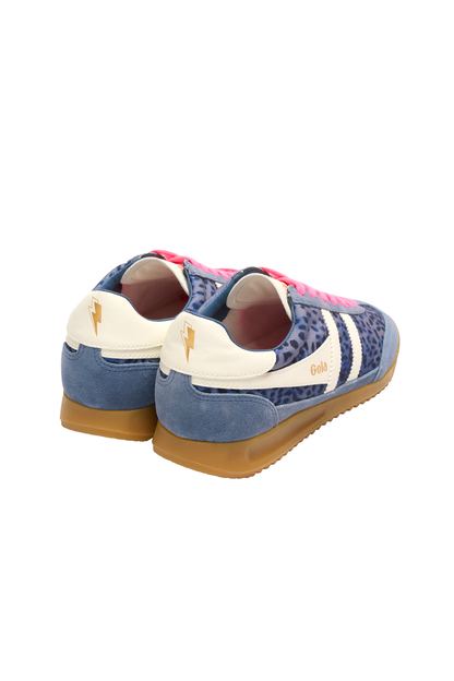 Gola for Scamp & Dude Navy Cheetah Tornado Trainers