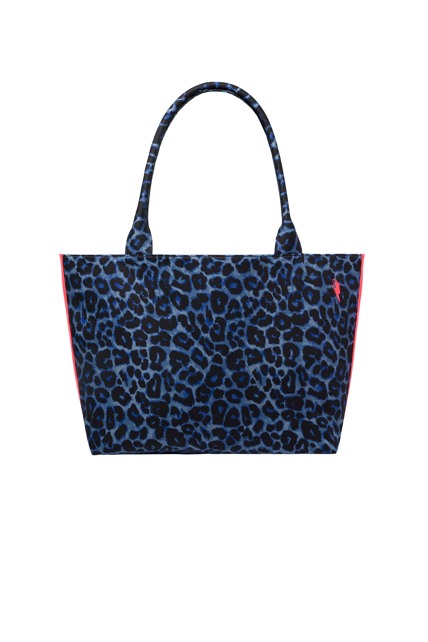 Navy Jaguar Canvas Shopper Bag