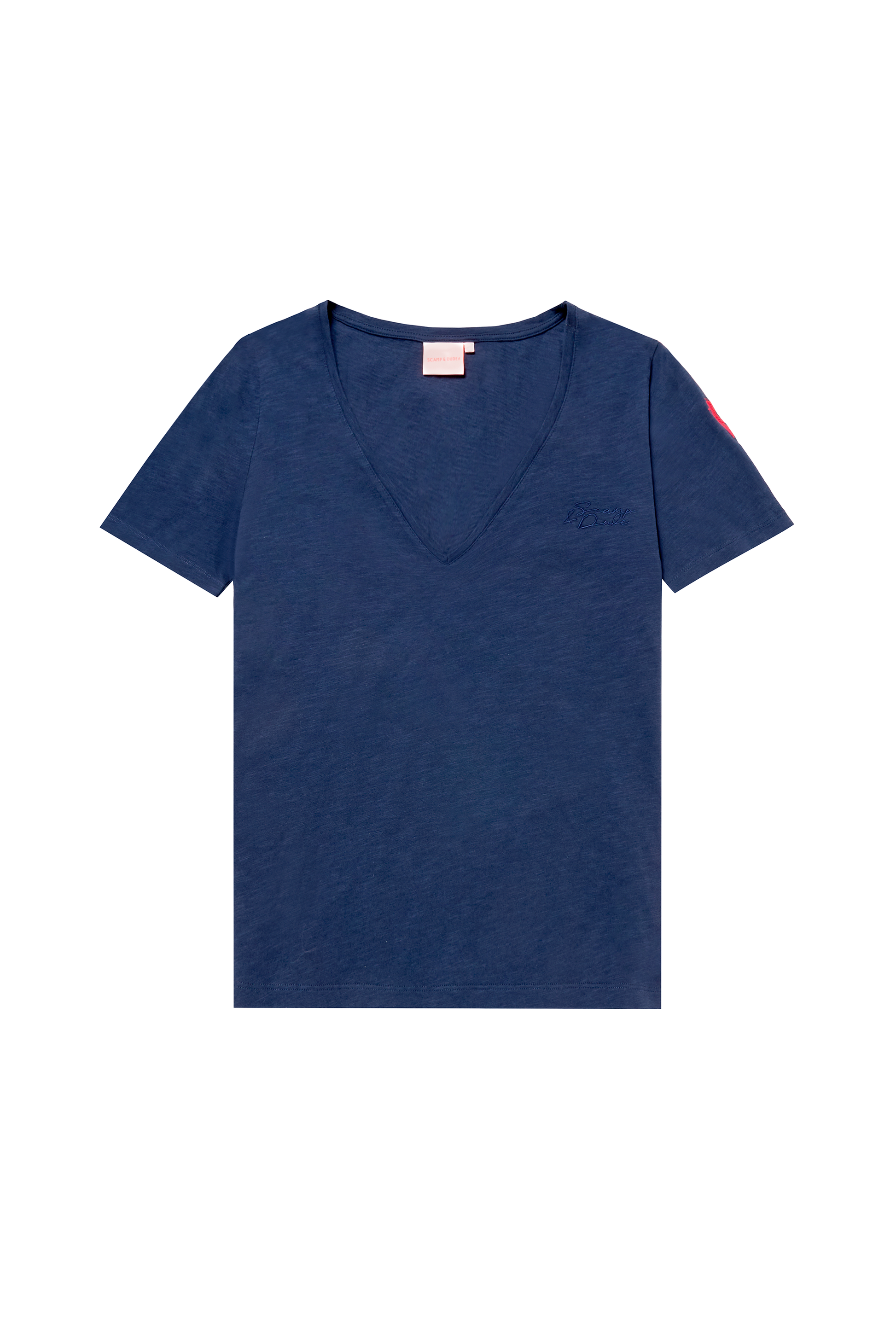 Navy V-Neck T-Shirt