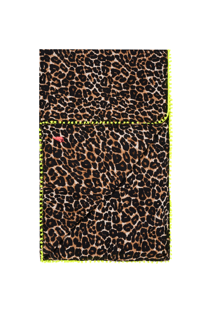 Scamp & Dude x Alison Hammond Neutral Jaguar Charity Super Scarf