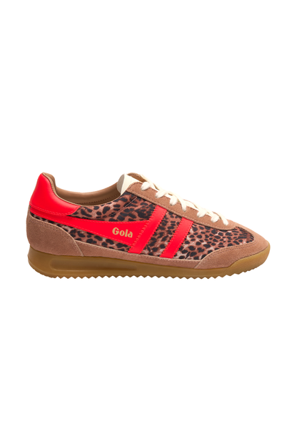 Gola for Scamp & Dude Neutral Cheetah Tornado Trainers
