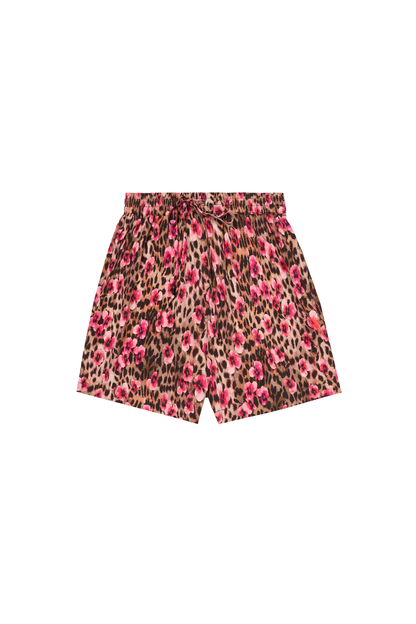 Neutral Paradise Cheetah Shorts