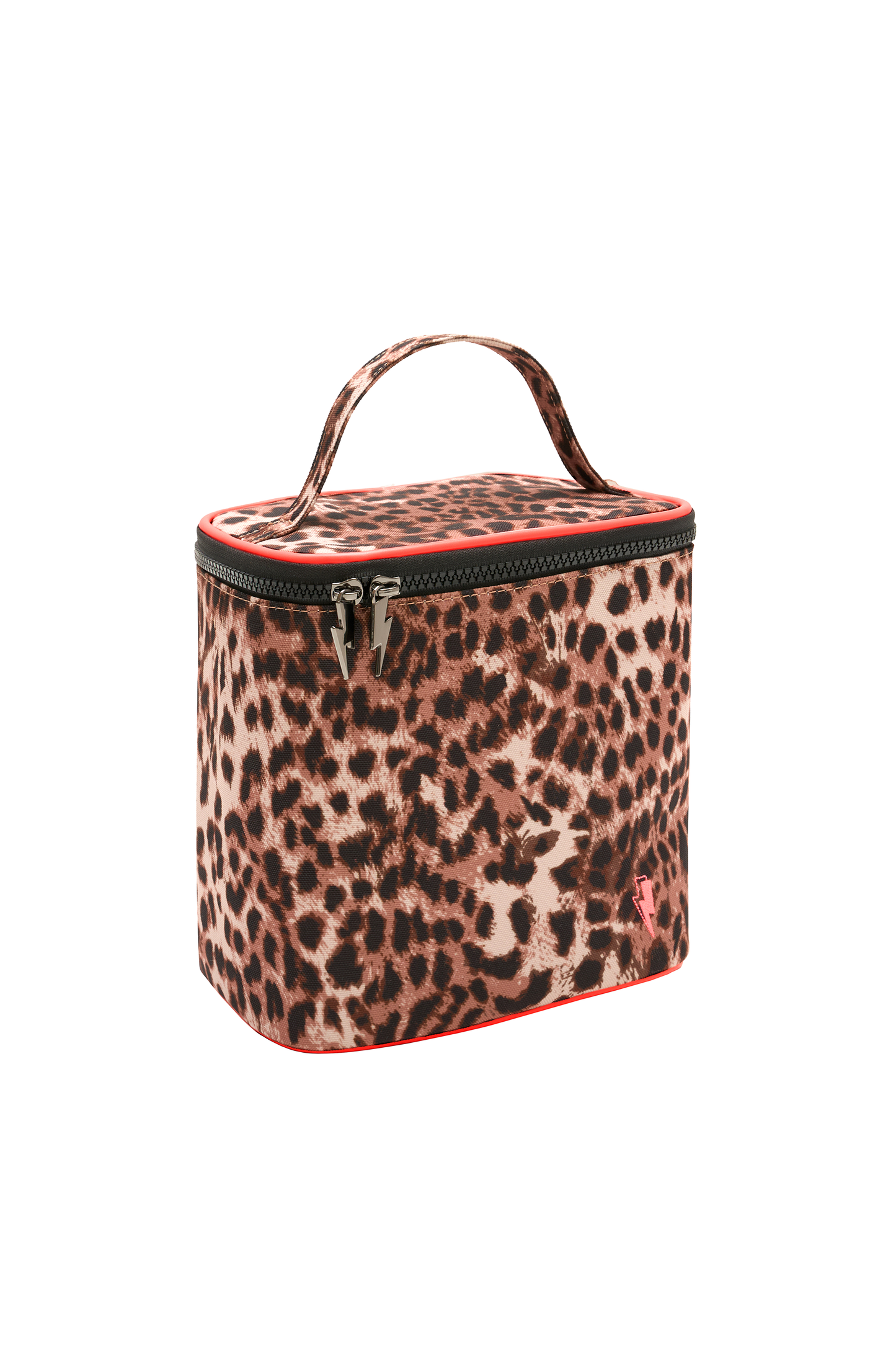 Neutral with Black Cheetah Lunch Bag