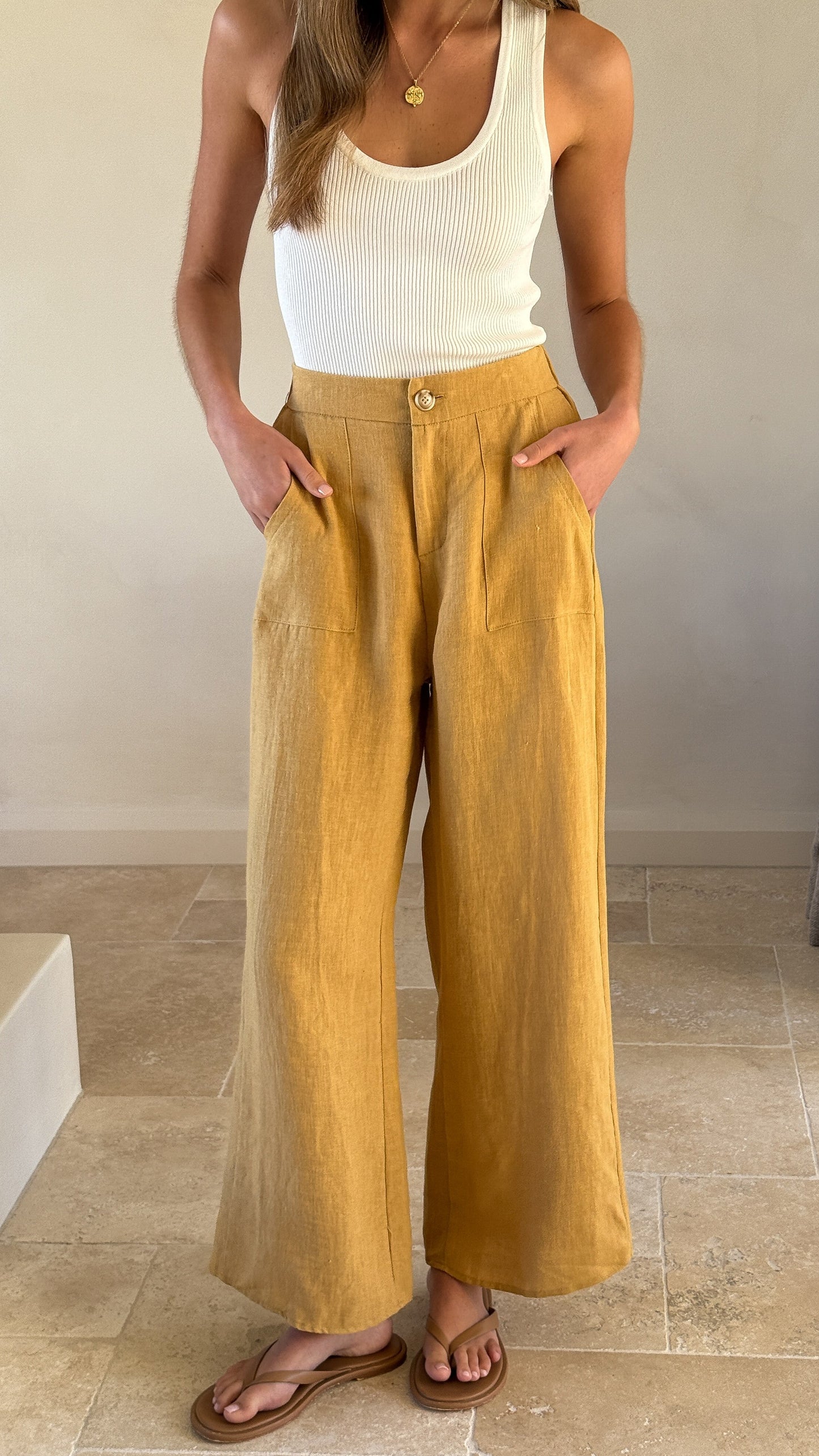 Jude Pants - Mustard