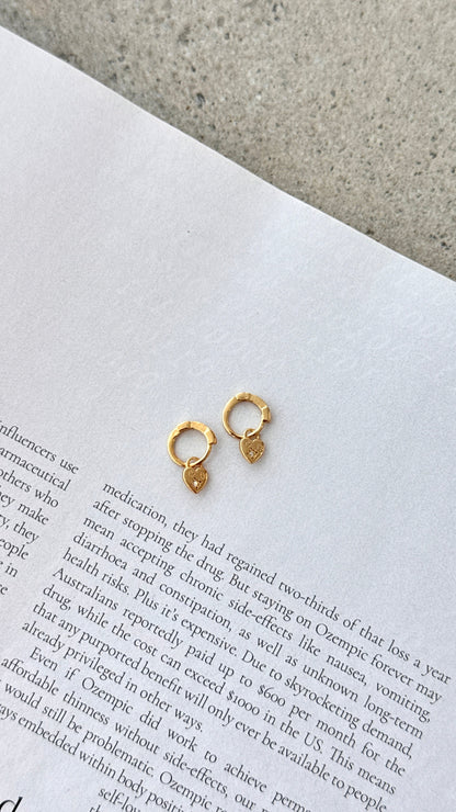 Luka Earrings - Gold