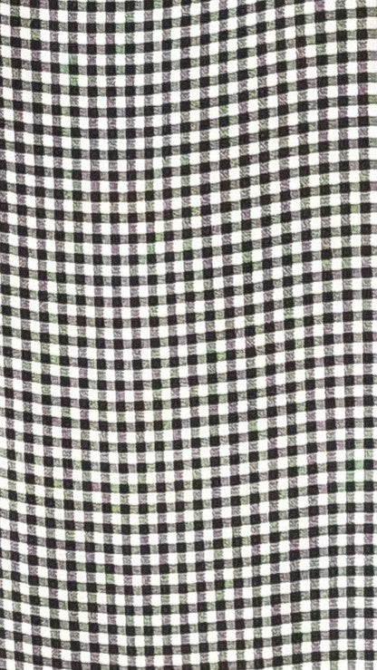 Zoelyn Mini Dress - Black Gingham
