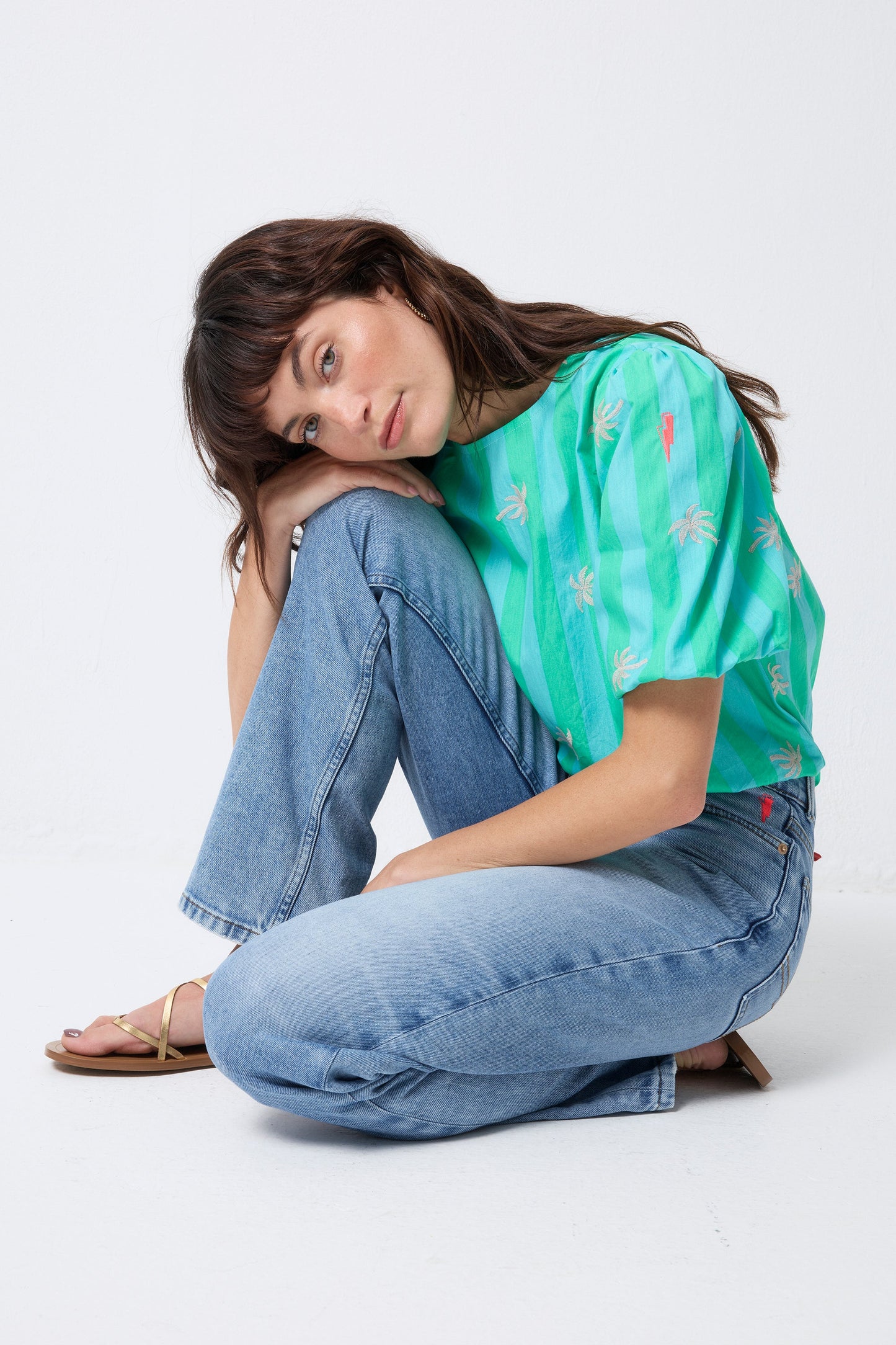 Authentic Light Indigo Boyfriend Jeans