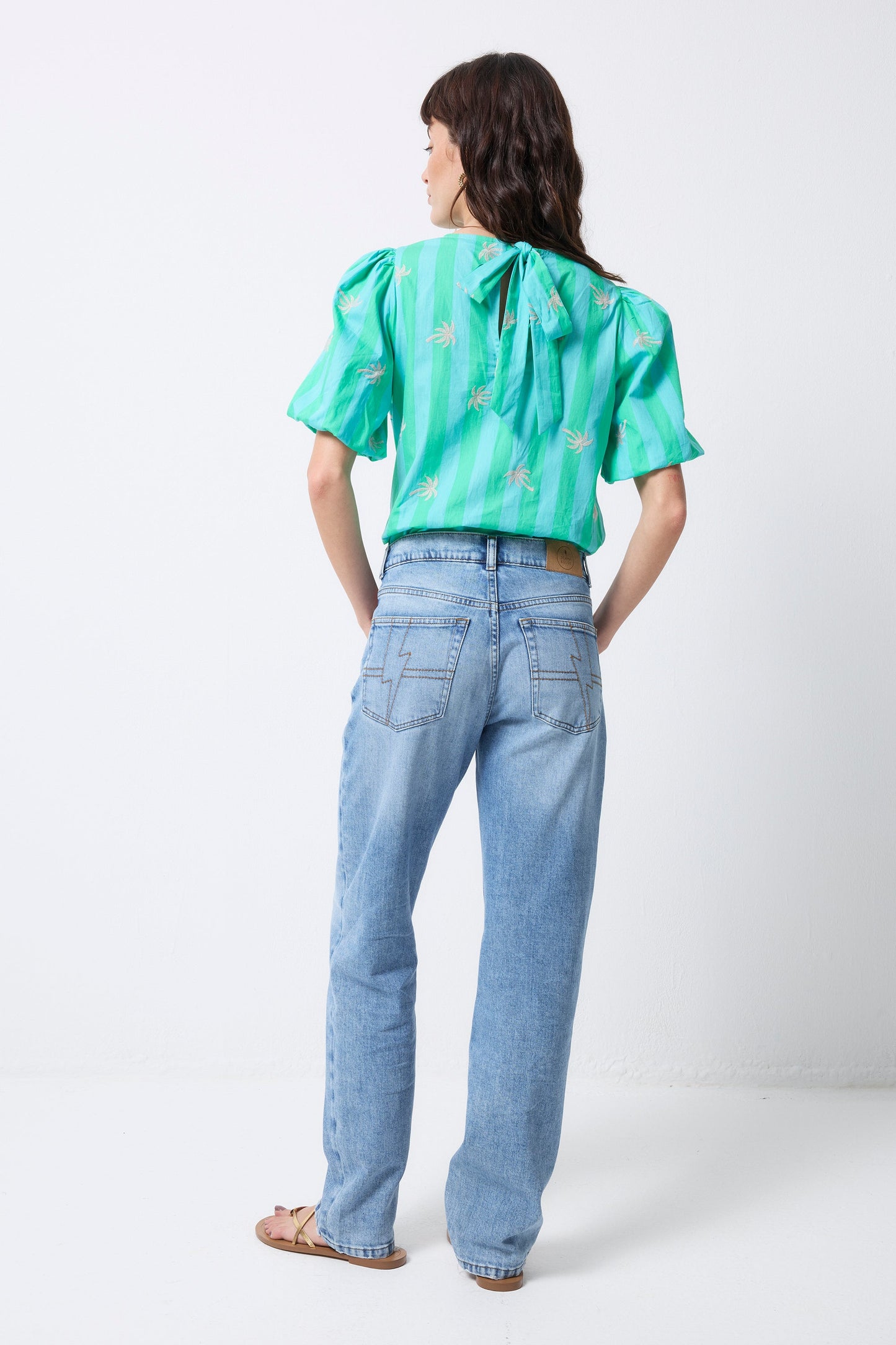 Authentic Light Indigo Boyfriend Jeans