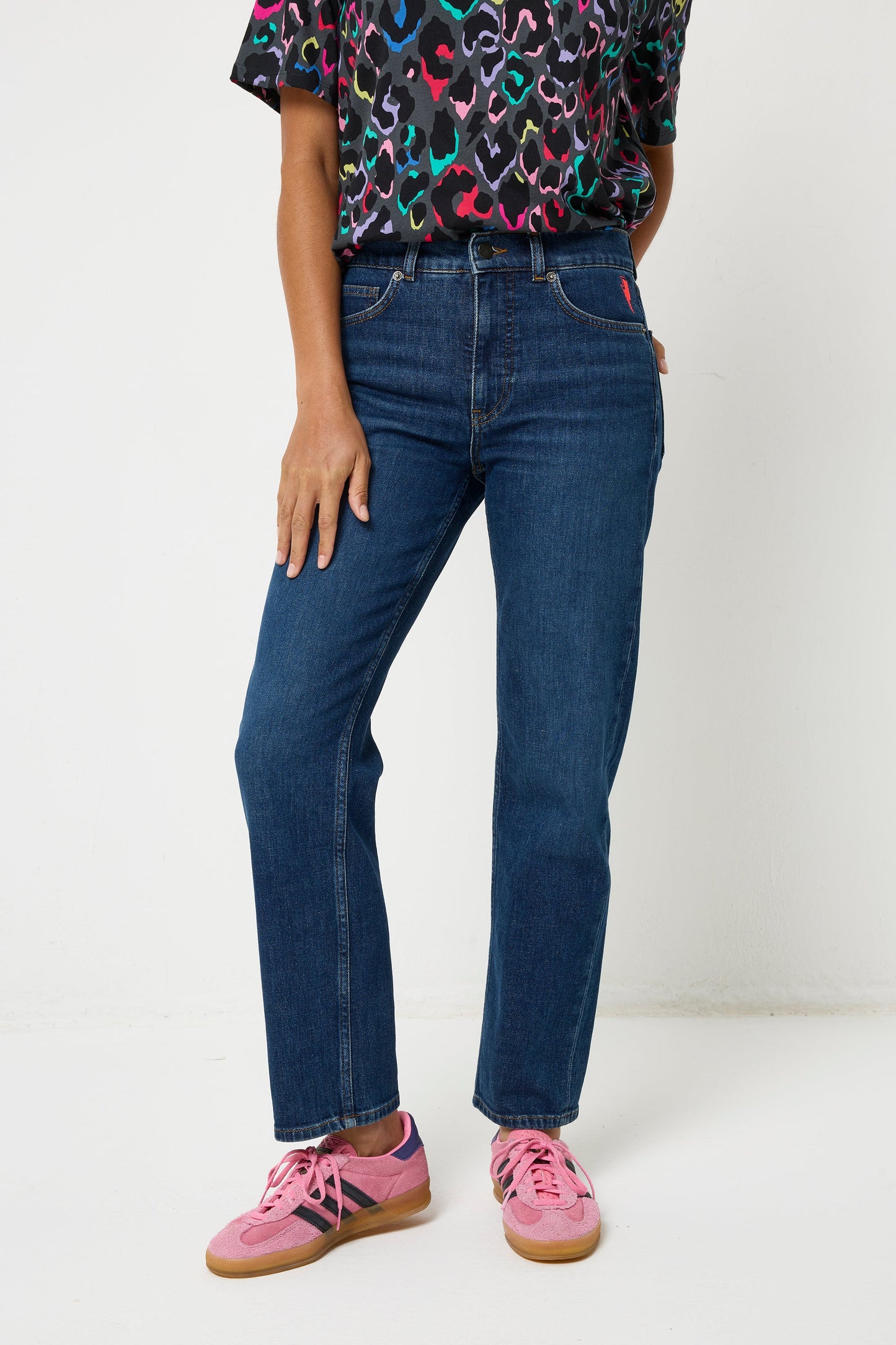 Authentic Indigo Boyfriend Jeans