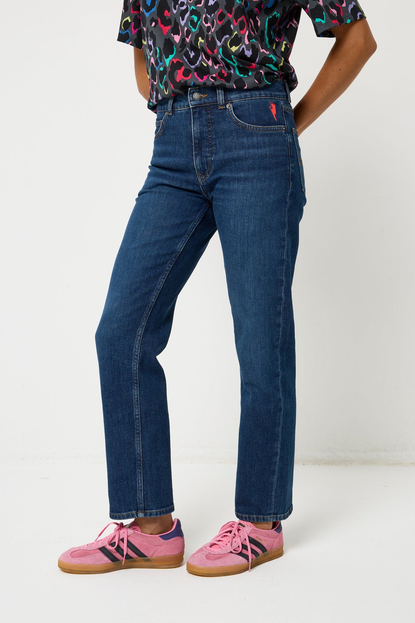 Authentic Indigo Boyfriend Jeans