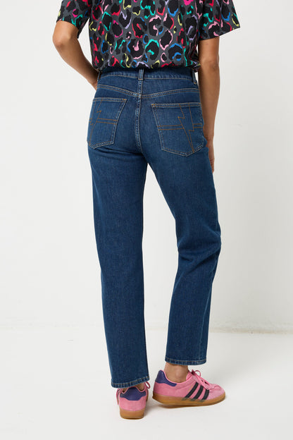 Authentic Indigo Boyfriend Jeans